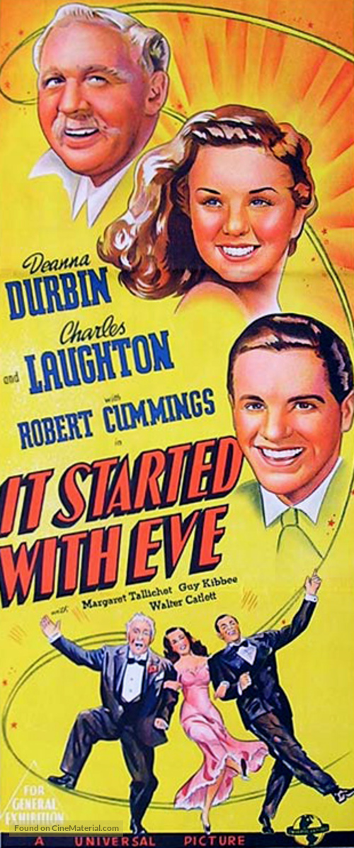 It Started with Eve - Australian Movie Poster