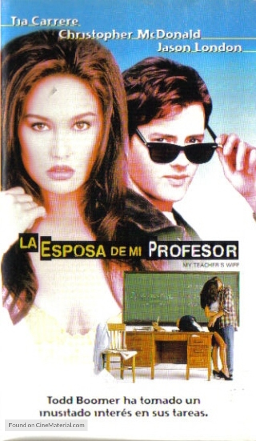 My Teacher&#039;s Wife - Mexican Movie Cover