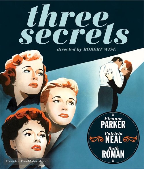 Three Secrets - Blu-Ray movie cover