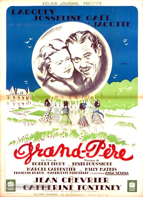 Grand-p&egrave;re - French Movie Poster