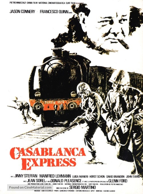 Casablanca Express - French Movie Poster