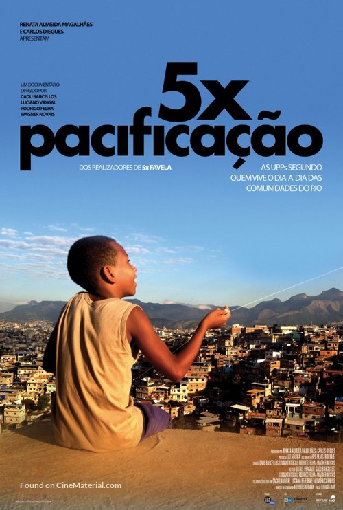 5x Pacifica&ccedil;&atilde;o - Brazilian Movie Poster