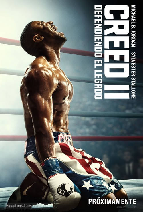 Creed II - Argentinian Movie Poster