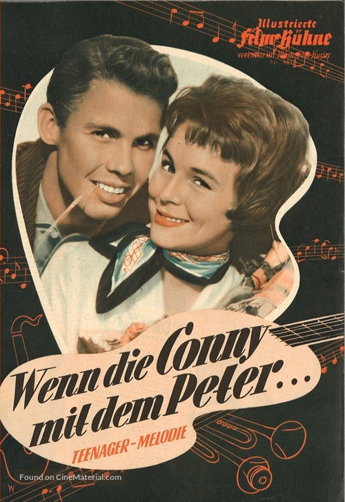 Conny en peter teenager melodie - German poster