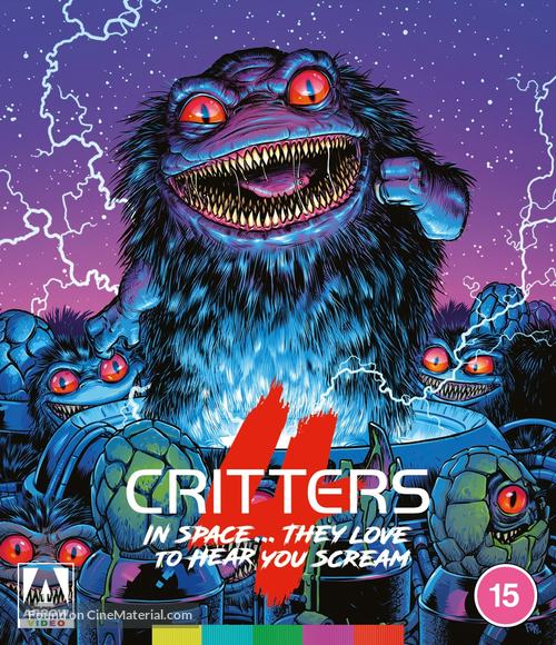 Critters 4 - British Movie Cover