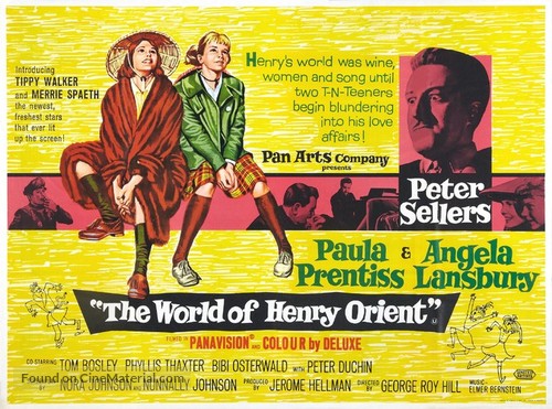 The World of Henry Orient - British Movie Poster