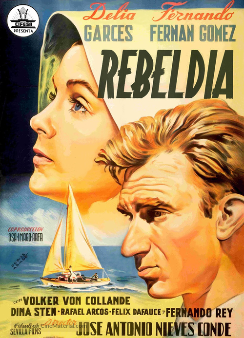 Rebeld&iacute;a - Spanish Movie Poster