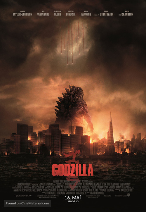 Godzilla - Icelandic Movie Poster