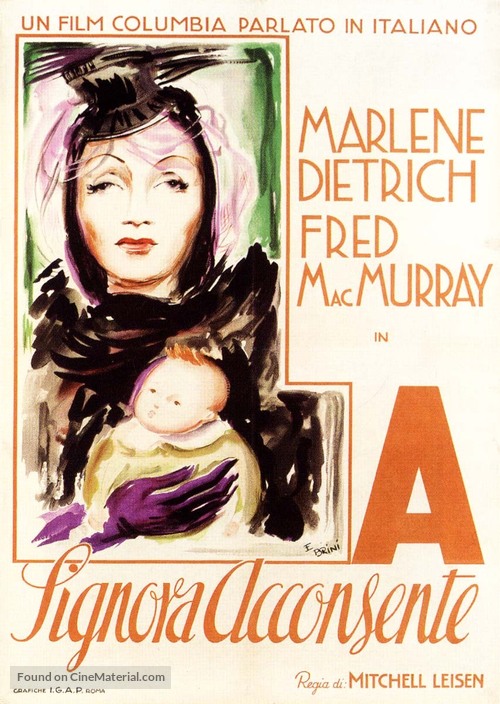 The Lady Is Willing - Italian Movie Poster