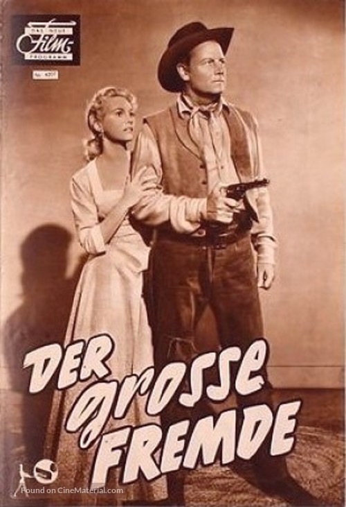 The Tall Stranger - German poster