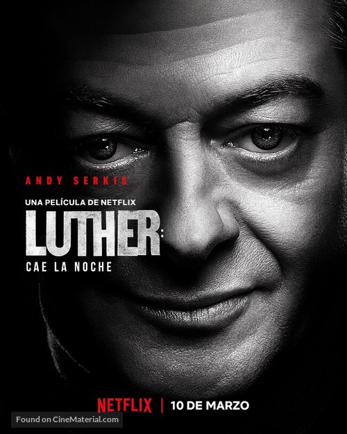 Luther: The Fallen Sun - Argentinian Movie Poster