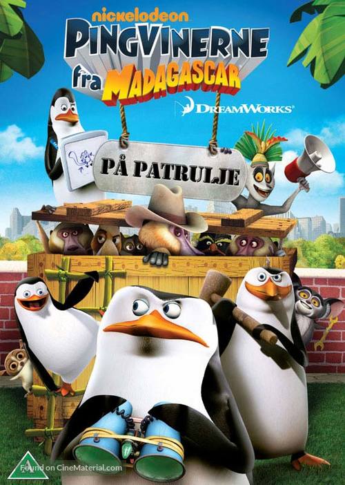 &quot;The Penguins of Madagascar&quot; - Danish DVD movie cover