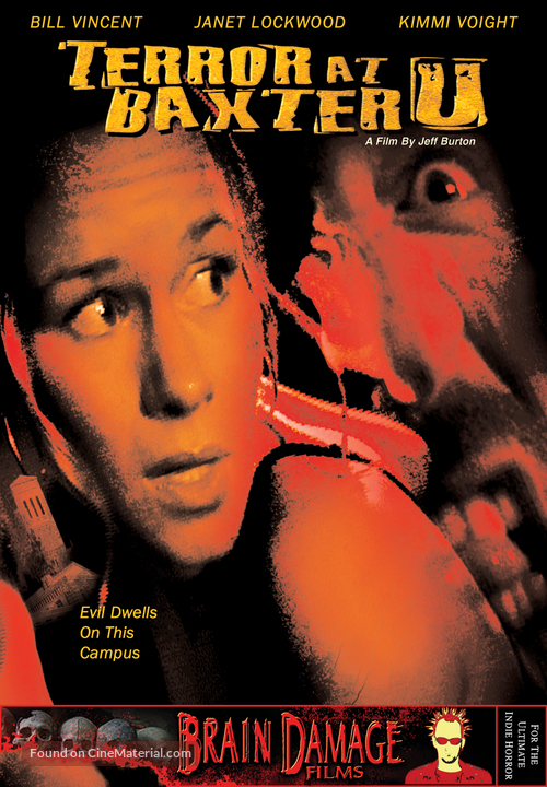 Terror at Baxter U - DVD movie cover