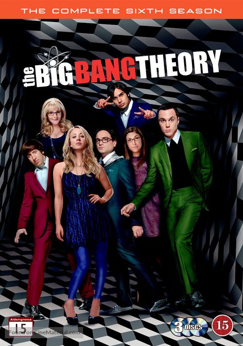 &quot;The Big Bang Theory&quot; - Danish DVD movie cover