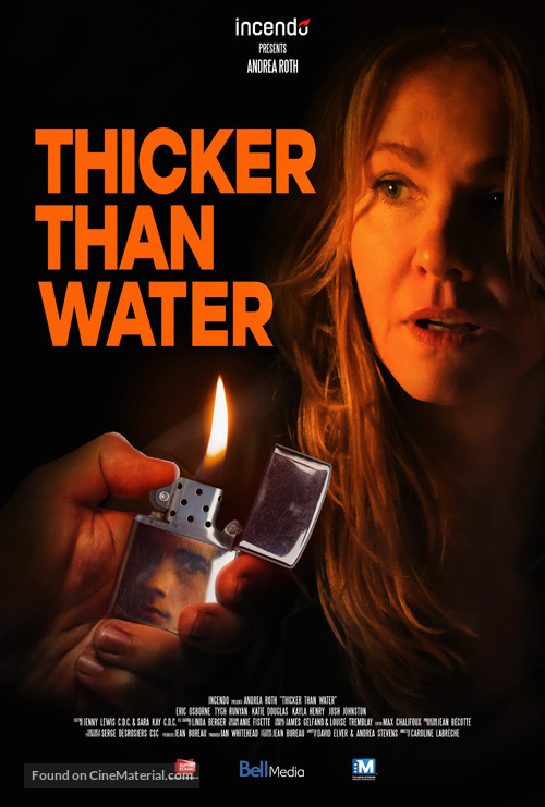Thicker Than Water - Canadian Movie Poster