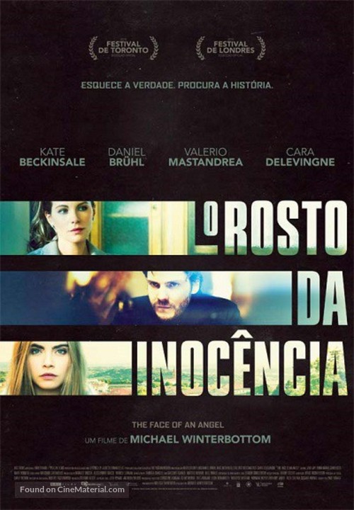 The Face of an Angel - Portuguese Movie Poster