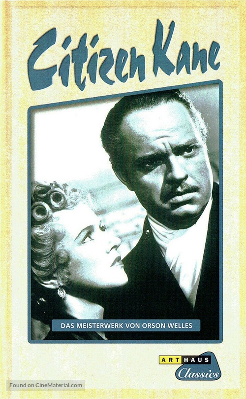 Citizen Kane - German VHS movie cover
