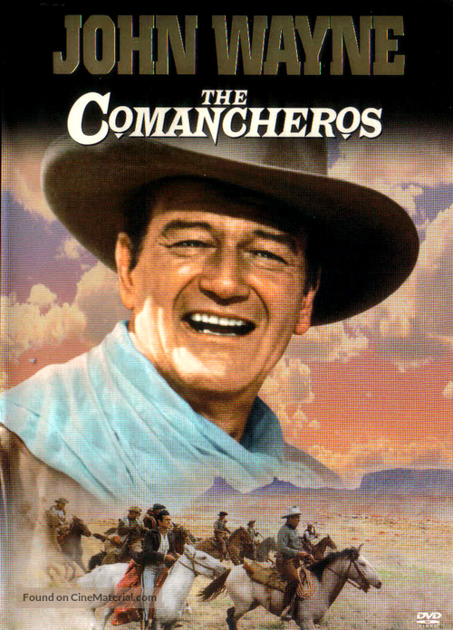 The Comancheros - DVD movie cover