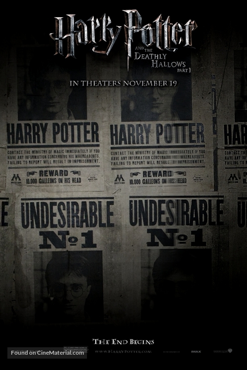 Harry Potter and the Deathly Hallows - Part 1 - Movie Poster