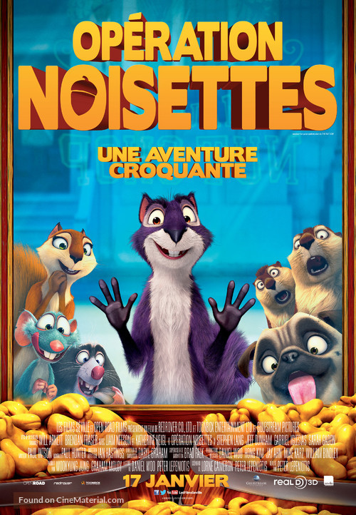 The Nut Job - Canadian Movie Poster