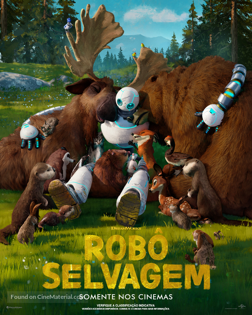 The Wild Robot - Brazilian Movie Poster