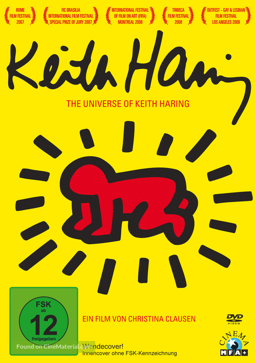 The Universe of Keith Haring - German DVD movie cover