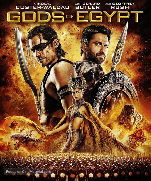 Gods of Egypt - Blu-Ray movie cover