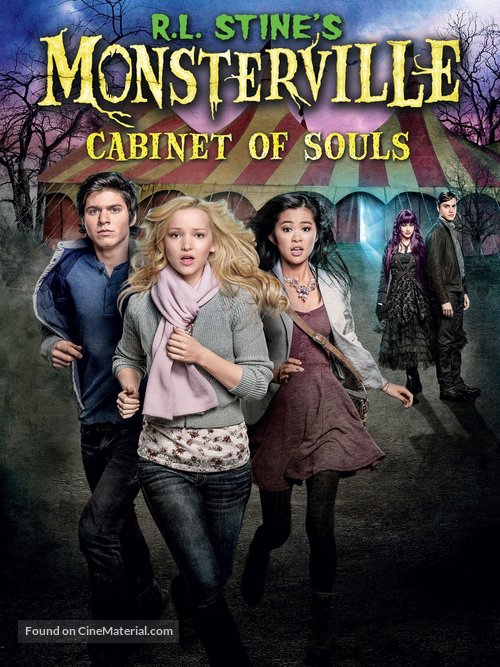 R.L. Stine&#039;s Monsterville: The Cabinet of Souls - Danish Movie Cover