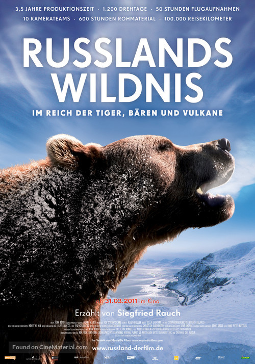 Russland - Im Reich der Tiger, B&auml;ren und Vulkane - Swiss Movie Poster