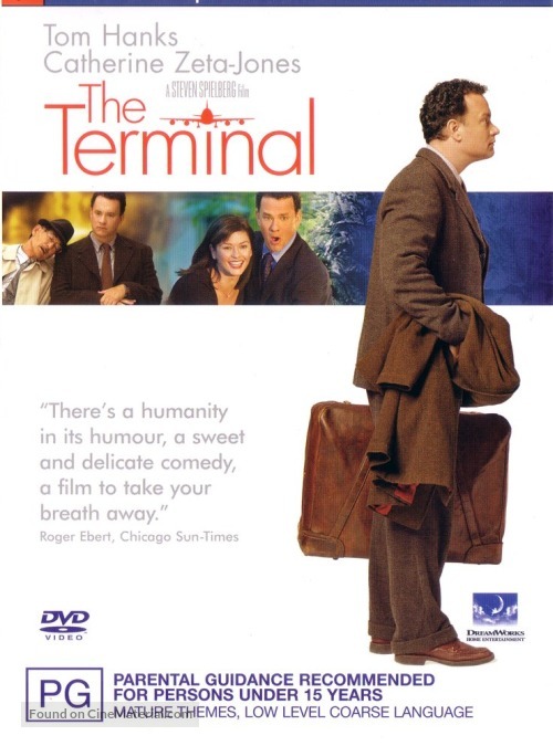 The Terminal - Australian DVD movie cover