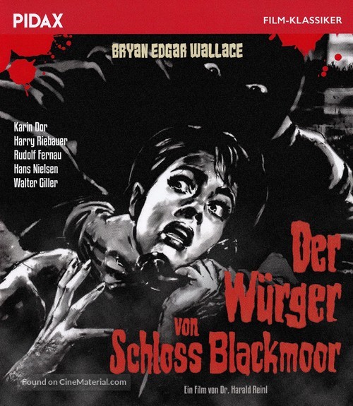 Der W&uuml;rger von Schlo&szlig; Blackmoor - German Blu-Ray movie cover