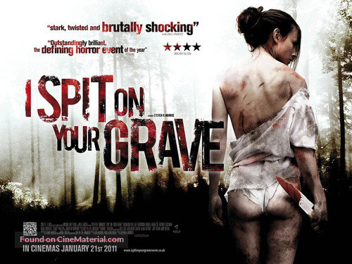 I Spit on Your Grave - British Movie Poster