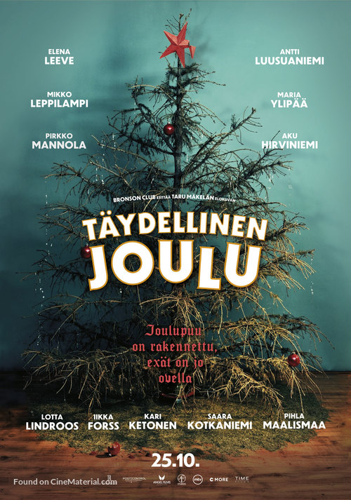 T&auml;ydellinen joulu - Finnish Movie Poster