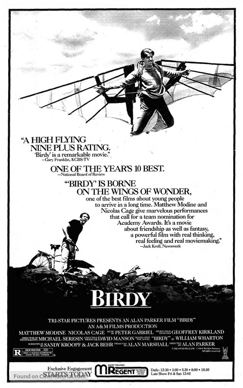 Birdy - poster