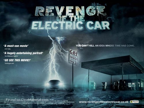 Revenge of the Electric Car - British Movie Poster
