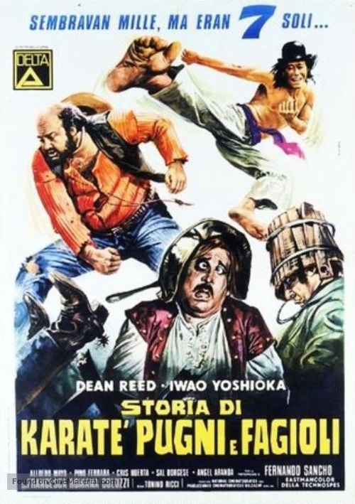 Storia di karat&egrave;, pugni e fagioli - Italian Movie Poster