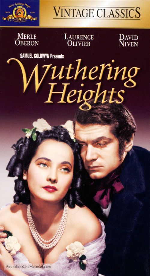Wuthering Heights - VHS movie cover