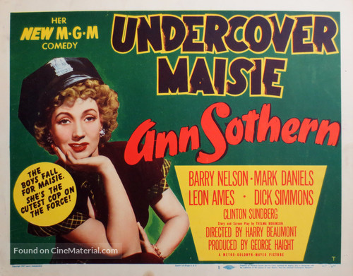 Undercover Maisie - Movie Poster