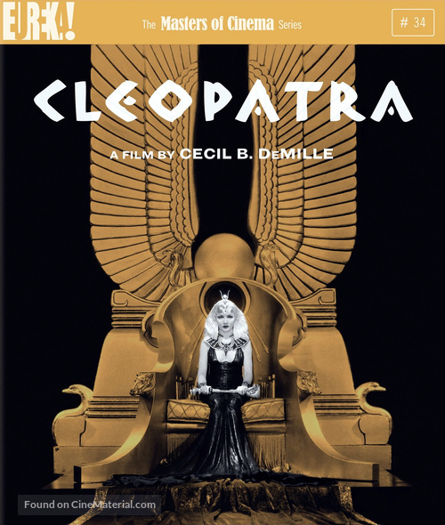 Cleopatra - British Blu-Ray movie cover