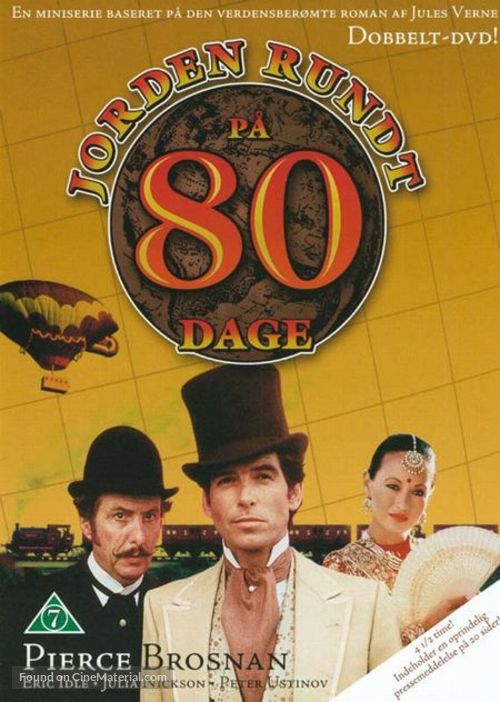 &quot;Around the World in 80 Days&quot; - Danish DVD movie cover