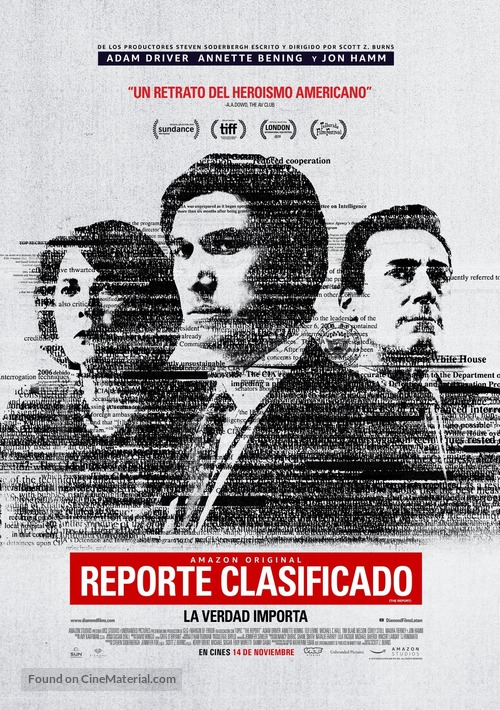 The Report - Argentinian Movie Poster
