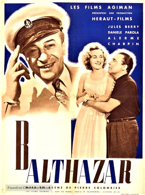 Balthazar - French Movie Poster