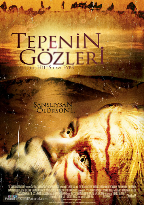 The Hills Have Eyes - Turkish Movie Poster