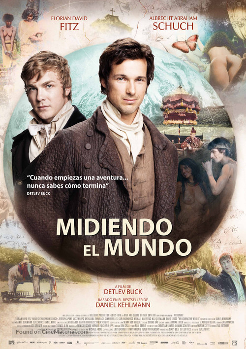 Die Vermessung der Welt - Spanish Movie Poster