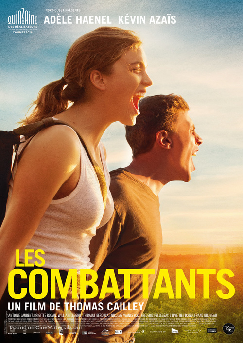 Les combattants - Belgian Movie Poster