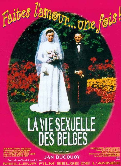 La vie sexuelle des Belges 1950-1978 - Belgian Movie Poster