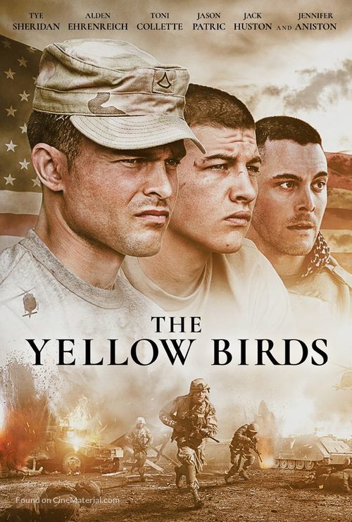 The Yellow Birds - DVD movie cover