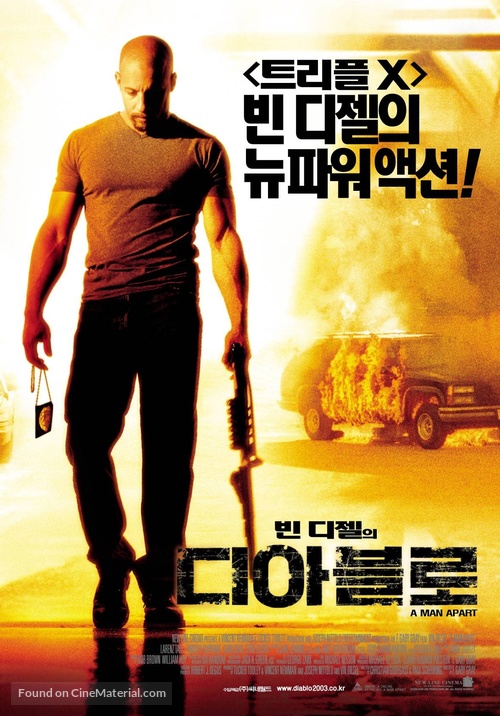 A Man Apart - South Korean Movie Poster