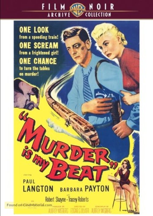 Murder Is My Beat - DVD movie cover