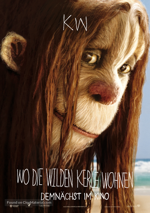 Where the Wild Things Are - German Movie Poster